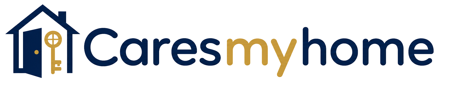 HomePro Connect logo, a stylized gold house with a checkmark roof